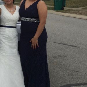 Blue dress size M/L (15)